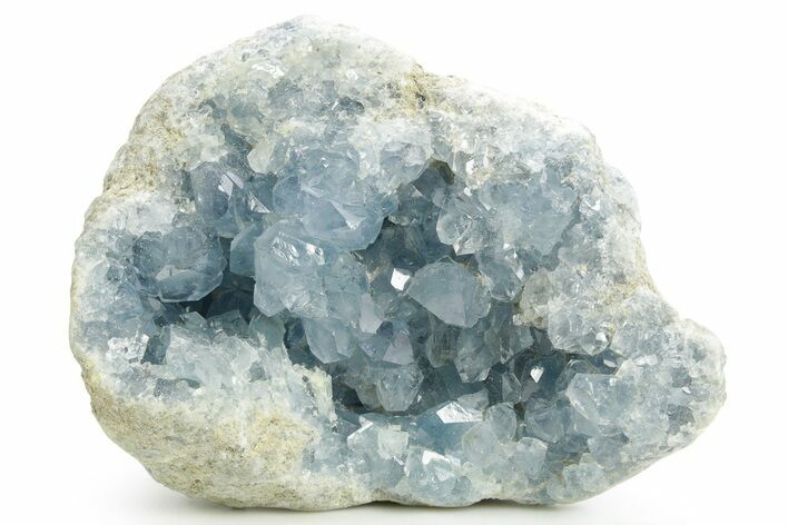Sparkling Celestine (Celestite) Crystal Cluster - Madagascar #364097